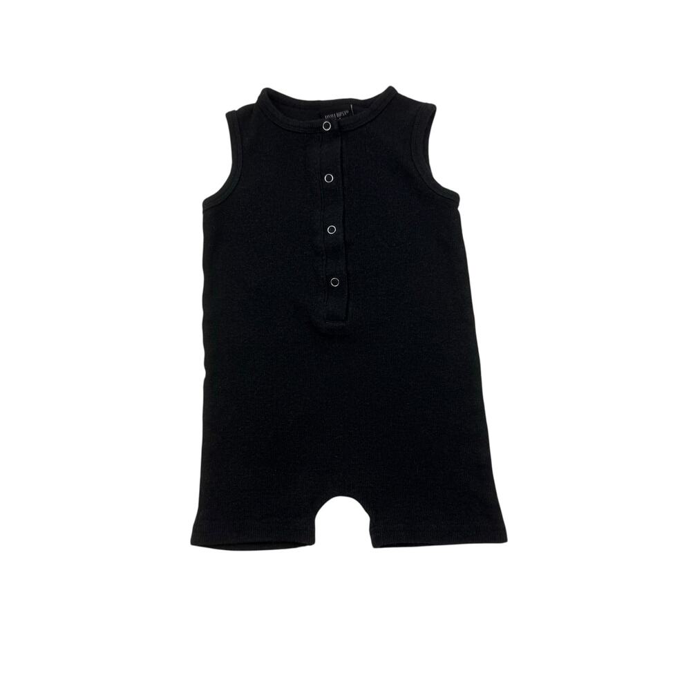 Little Bipsy Ribbed Shorts Romper